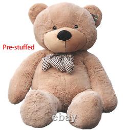 Joyfay 63 160cm Light Brown Giant Teddy Bear Plush Toy Birthday Valentine Gift
