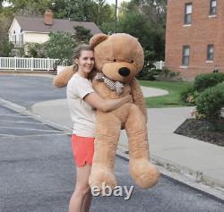 Joyfay 63 160cm Light Brown Giant Teddy Bear Plush Toy Birthday Valentine Gift