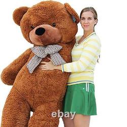 Joyfay 78in 200cm Dark Brown Giant Teddy Bear Plush Toy Birthday Valentine Gift