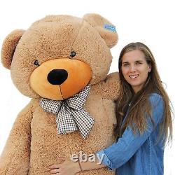 Joyfay 78in 200cm Light Brown Giant Teddy Bear Plush Toy Birthday Valentine Gift