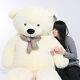 Joyfay 91in 230cm White Giant Teddy Bear Plush Toy Birthday Valentine Gift