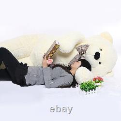 Joyfay 91in 230cm White Giant Teddy Bear Plush Toy Birthday Valentine Gift