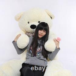 Joyfay 91in 230cm White Giant Teddy Bear Plush Toy Birthday Valentine Gift