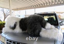Jumbo Giant plush stuffed Old English Sheepdog Over 5FT
