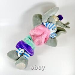 Kids II Plush Stuffed elephant MusicalSqueeze You Are My Sunshine 1993 HTF