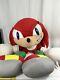 Knuckles The Echidna Sega Toy Network Stuffed Animal Plush Large Almost 5 Ft