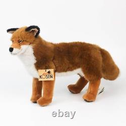 Kosen Standing Fox Plush Stuffed Animal Made in Germany #3790