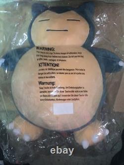 Large Pokémon Center Snorlax Plush Toy Stuffed Animal