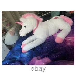 Large Soft Plush Unicorn Stuffed Animal Body Pillow Daughter Girl Christmas Gift