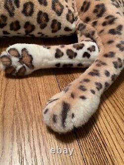 Leopard Cheetah Jaguar Jungle Large Cat Plush Stuffed Animal Kelly Toy 51 Inch