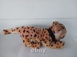 Magnussen Home Leopard Plush Stuffed Animal Realistic SOS Save Our Space