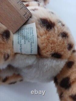 Magnussen Home Leopard Plush Stuffed Animal Realistic SOS Save Our Space