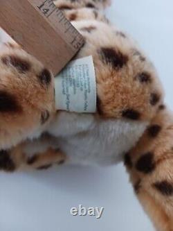 Magnussen Home Leopard Plush Stuffed Animal Realistic SOS Save Our Space