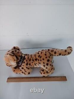 Magnussen Home Leopard Plush Stuffed Animal Realistic SOS Save Our Space