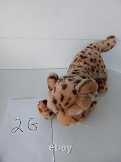 Magnussen Home Leopard Plush Stuffed Animal Realistic SOS Save Our Space