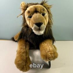 Magnussen Home Lion Plush Realistic 26 Nose to Tail SOS Save Our Space Stuffed