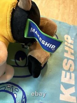 Makeship Coffee Talk Lucas Plush Stuffed Animal Only 233 Made RARE NWT