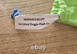 Makeship The Critical Doggo Plush By The Critical Drinker With Bag