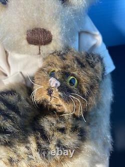 Mary Holstad Bears Gentle Safari Sam Plush Leopard Cub Posable Stuffed Animal