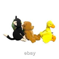 Maurice Sendak Little Bear Duck & Cat Stuffed Animal Plush Toy Vintage Dolls NEW