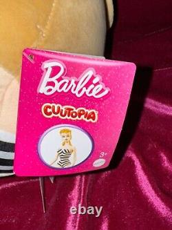 NEW Barbie Cuutopia Plush Dolls X4 SET LOT Mattel Soft Cuddly LIMITED EDITION