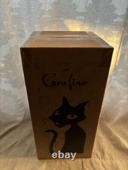 NEW Coraline The Black Cat Companion Plush Figure Plushie Doll Posable Head Tail