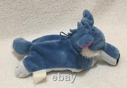 NO CODE Rare Pre-Owned Animal Jam SIDEKIX Blue Wolf Reversible Plush Toy 10