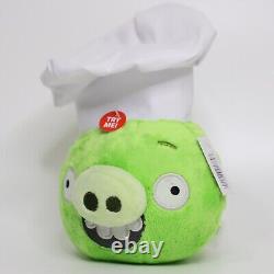 NWT Angry Birds Chef Pig Accessorized Pigs 6 2018 Salo Toys CWT Collection