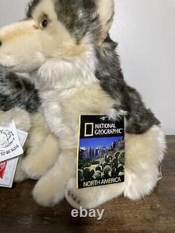 National Geographic and Lelly Ventura 25cm Wolf Plush reserved for Timsek-89