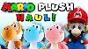 New Mario Plush Haul Medium All Star Mario All Star Yoshi S And More