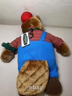 Orchard Supply Hardware OSH 16 Beaver Plush Stuffed Animal Very Rare