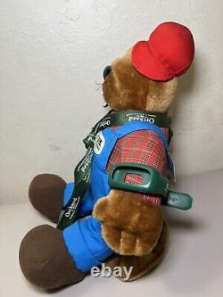 Orchard Supply Hardware OSH 16 Beaver Plush Stuffed Animal Very Rare