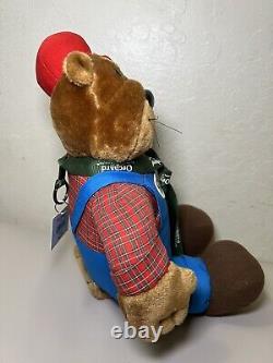 Orchard Supply Hardware OSH 16 Beaver Plush Stuffed Animal Very Rare