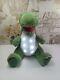 Pottery Barn Kids Pbk Retired Soft Green Dinosaur Light-up Plush Stuffed Animal