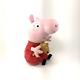 Pepa Pig Holding Teddy Bear Plush Ty 6 Length Sitting Stuffed Animal