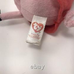 Pepa Pig Holding Teddy Bear Plush Ty 6 Length Sitting Stuffed Animal