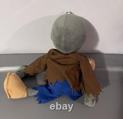 Plants Vs Zombies PVZ HEJING KAIWEI ZOMBIE Plush Doll K/O 13 2010 Used RARE