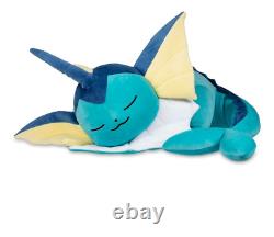 Pokemon Plush Toys Stuffed Animal sleeping Vaporeon eevee with tags