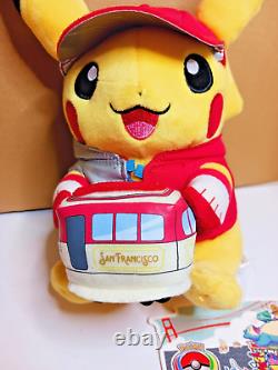 Pokemon San Francisco World Championship 2016 Pikachu Plush Stuffed Animal Withtag