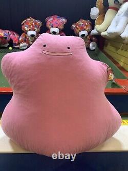 Pokemon Toy Factory HUGE JUMBO Lifesize Ditto Plush Stuffed Animal NWT RARE