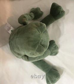 Portland Plush Frankie Lee Frog 14 Green Collectible Stuffed Animal Retired HTF