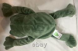 Portland Plush Frankie Lee Frog 14 Green Collectible Stuffed Animal Retired HTF