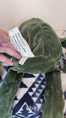 Portland Plush Frankie Lee Frog 14 Green Collectible Stuffed Animal Retired HTF