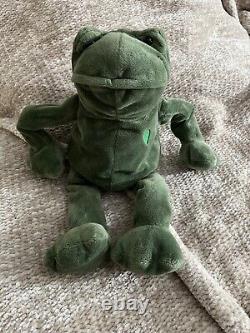 Portland Plush Frankie Lee Frog Stuffed Animal Collectible