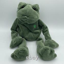 Portland Plush Frankie Lee Frog Stuffed Animal Collectible 14 Long RARE HTF