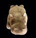 Pottery Barn Hippo Plush Jumbo Brown Calf Rare Realistic Stuffed Animal Toy 36