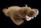 Pottery Barn Hippo Plush Jumbo Brown Calf Rare Realistic Stuffed Animal Toy 36