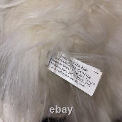 Pottery Barn Kids Fur Friends Llama Plush Stuffed Animal Alpaca Furry PBK