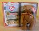 Rare Retired Ty Beanie Baby Germania 1999 Mcdonald's Plush Bear Stuffed Animal