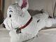 Rare Vtg Bolt 30 Dog Laying Down Large Jumbo Plush Disney Store Stuffed Animal